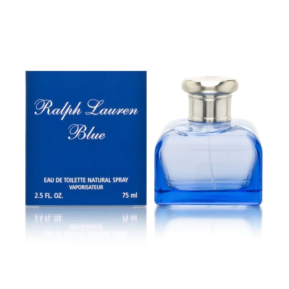 Ralph Lauren Blue Eau De Toilette Perfume Spray for Women - Fresh Floral Fragrance for Daytime Wear & Special Occasions