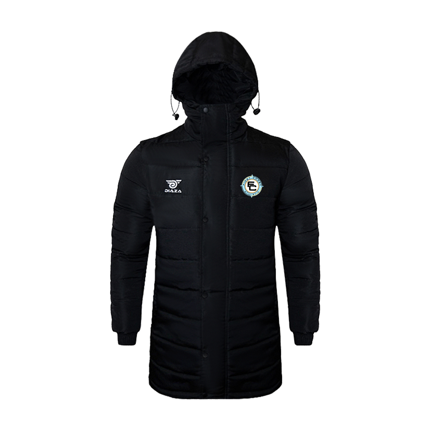 First Coast Athletic Polar Winter Jacket - Waterproof Windproof Insulated Cold Weather Coat for Men & Women - Perfect for Skiing, Snowboarding & Outdoor Winter Activities
