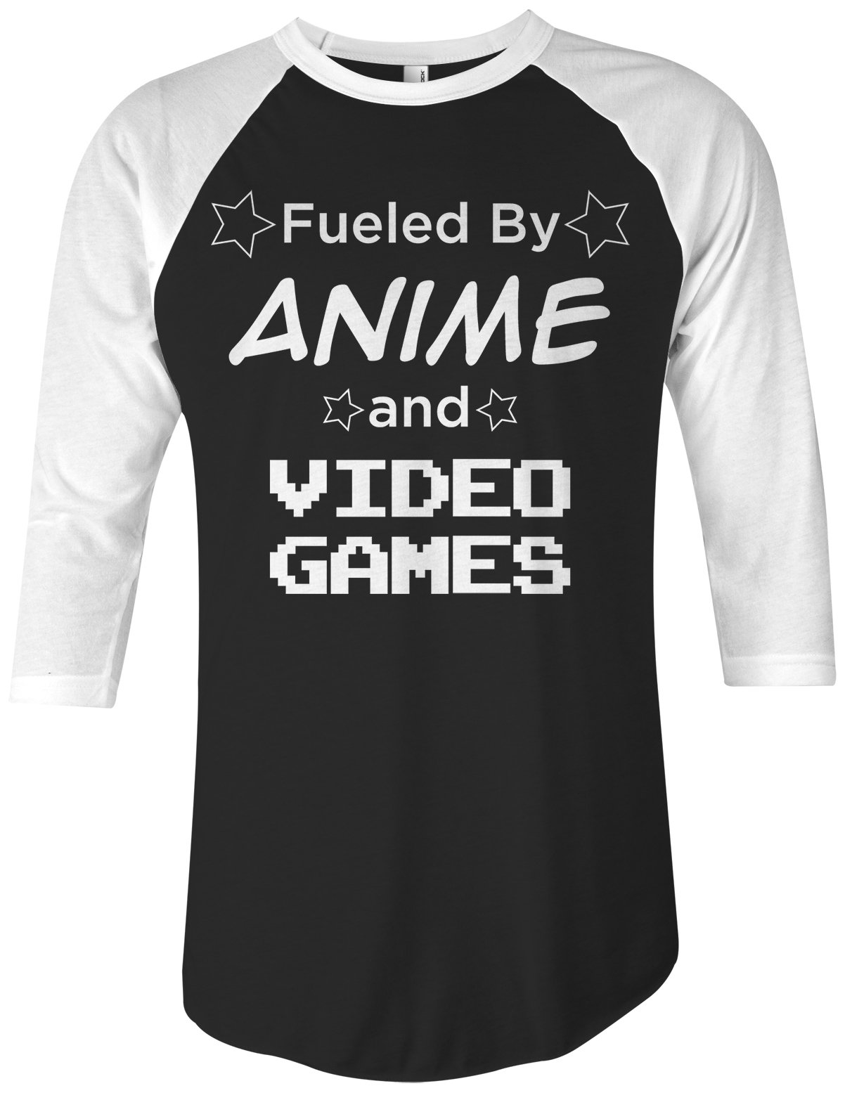 Threadrock Anime & Video Games Inspired Unisex Raglan T-Shirt - Perfect for Casual Wear & Gaming Enthusiasts