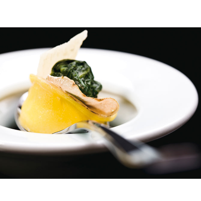 Premium Antiplate Spoon Presenter by Crucial Detail - Elegant Serving Utensil for Fine Dining, Catering & Gourmet Food Presentation