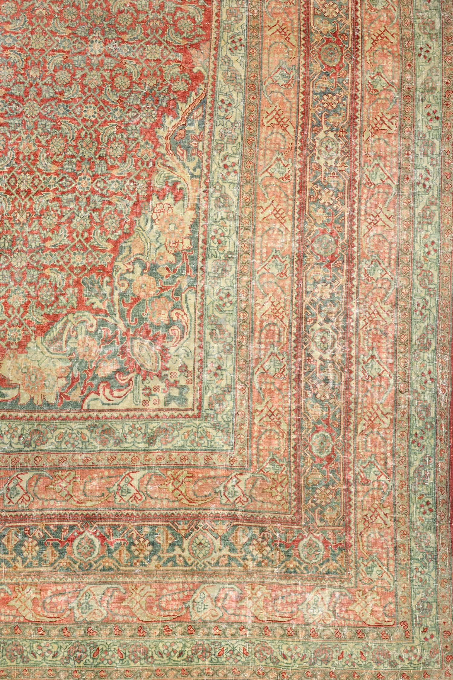 Antique Bijar Handwoven Traditional Persian Rug - J61983 - Perfect for Living Room, Bedroom & Home Decor