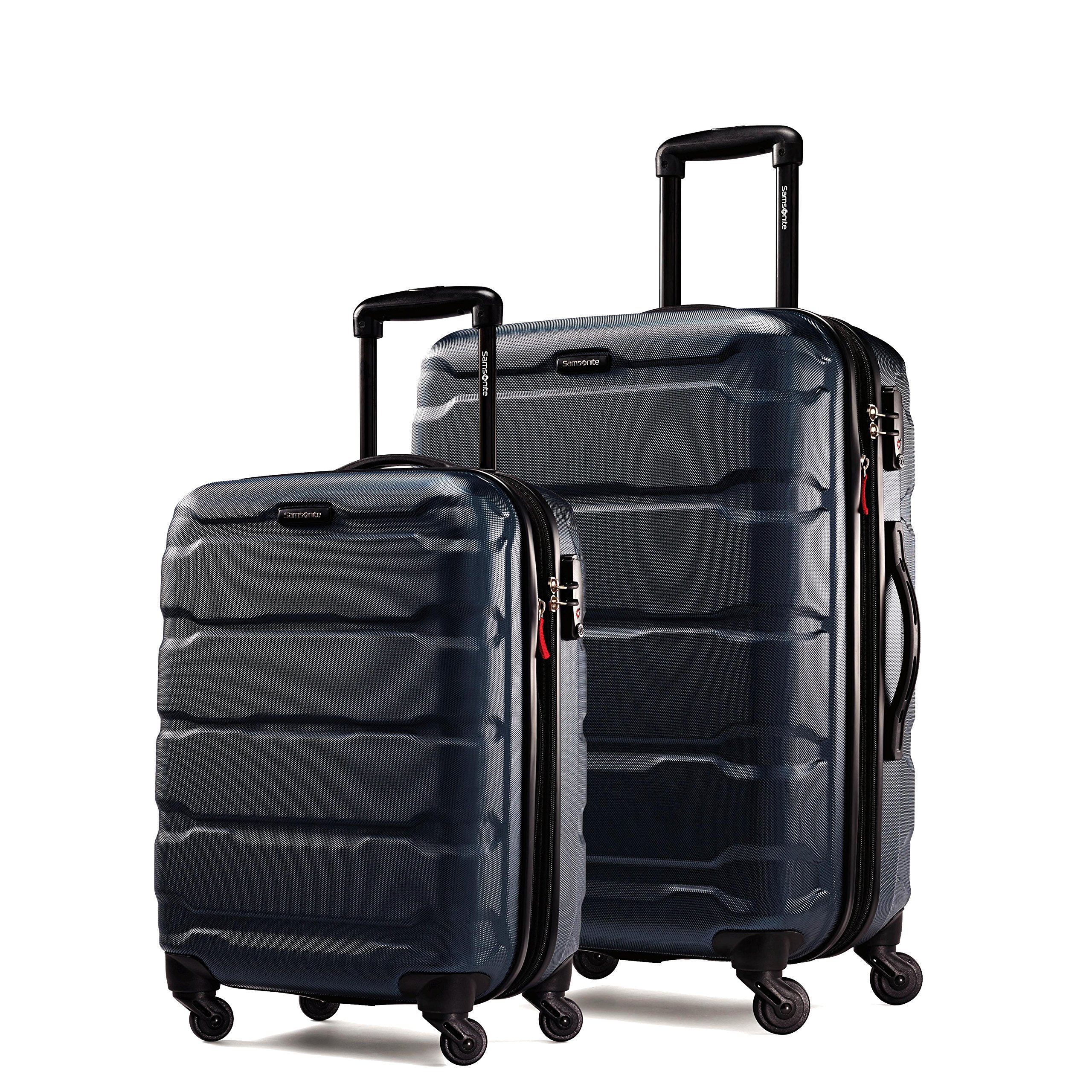 Samsonite Omni PC Hardside Expandable Luggage with 360° Spinner Wheels - Lightweight Durable Suitcase for Travel, Business Trips & Vacations | Carry-On & Check-In Approved