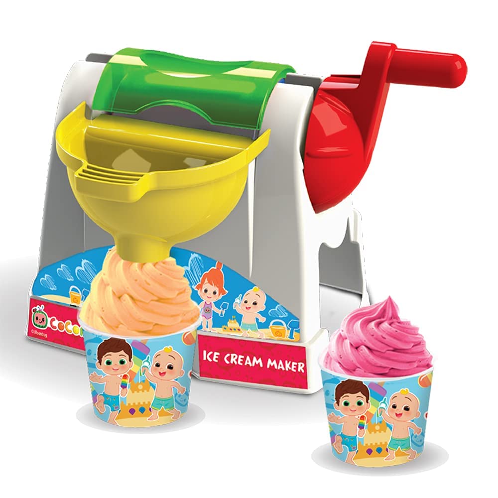 Cocomelonce Ice Cream Maker Toy for Kids - Fun & Easy Homemade Ice Cream Maker Machine, Multicolor - Perfect for Birthday Gifts & Summer Playtime