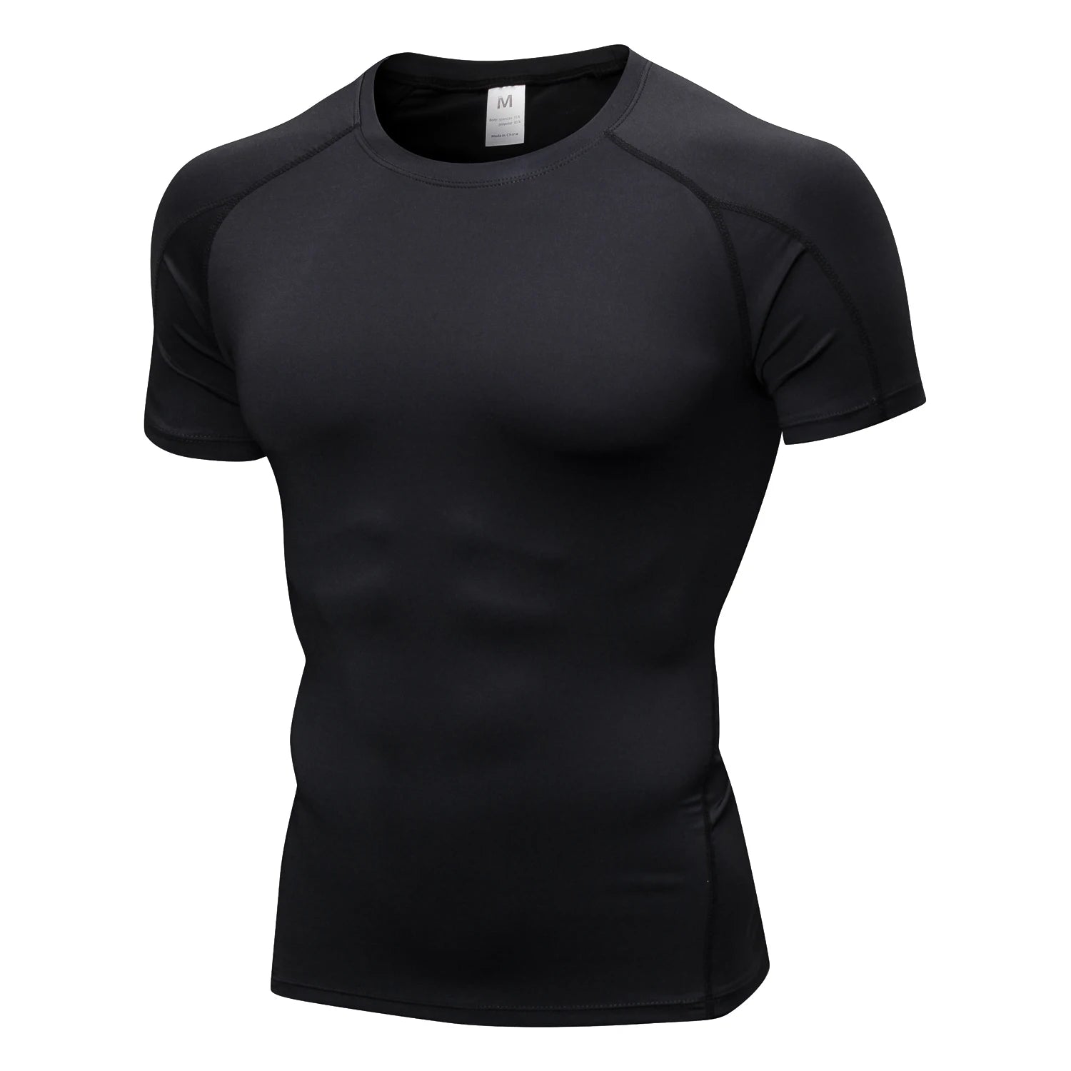 Quick Dry Running Shirt for Men - Moisture Wicking Fitness & Gym Workout T-Shirt - Breathable Short Sleeve Compression Top for Bodybuilding, Jogging & Training - Ideal for Sports, Exercise & Active Lifestyle