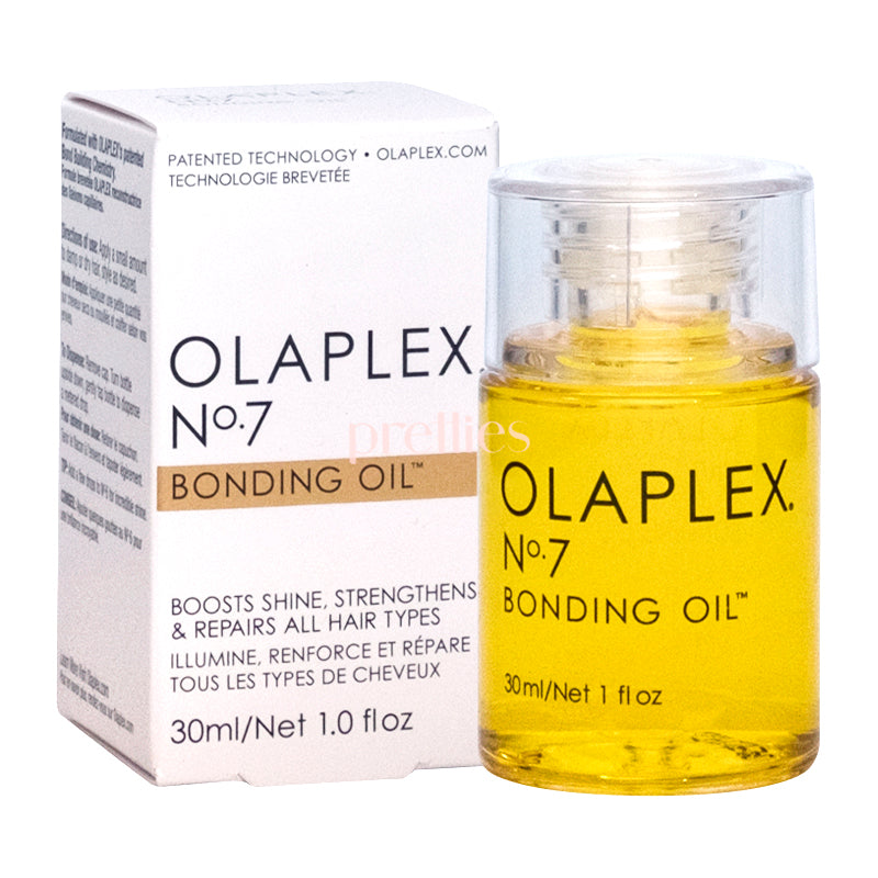 OLAPLEX No.7 Bonding Oil 30ml - Hair Repair Treatment for Damaged Hair, Split Ends & Frizz Control - Perfect for Daily Use, Salon Styling & Heat Protection