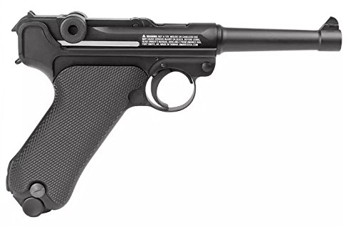Legends Blowback P08 CO2 BB Air Pistol - Full Metal Construction for Target Shooting & Training | Realistic Replica for Collectors & Airsoft Enthusiasts