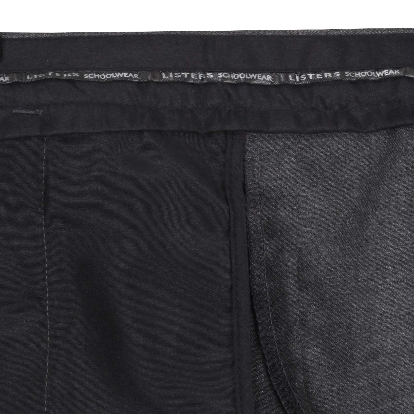 Plus Size Boys School Shorts - Elastic Waist, Generous Fit in Black, Grey & Navy - Durable Wider Fit for School, Play & Everyday Comfort