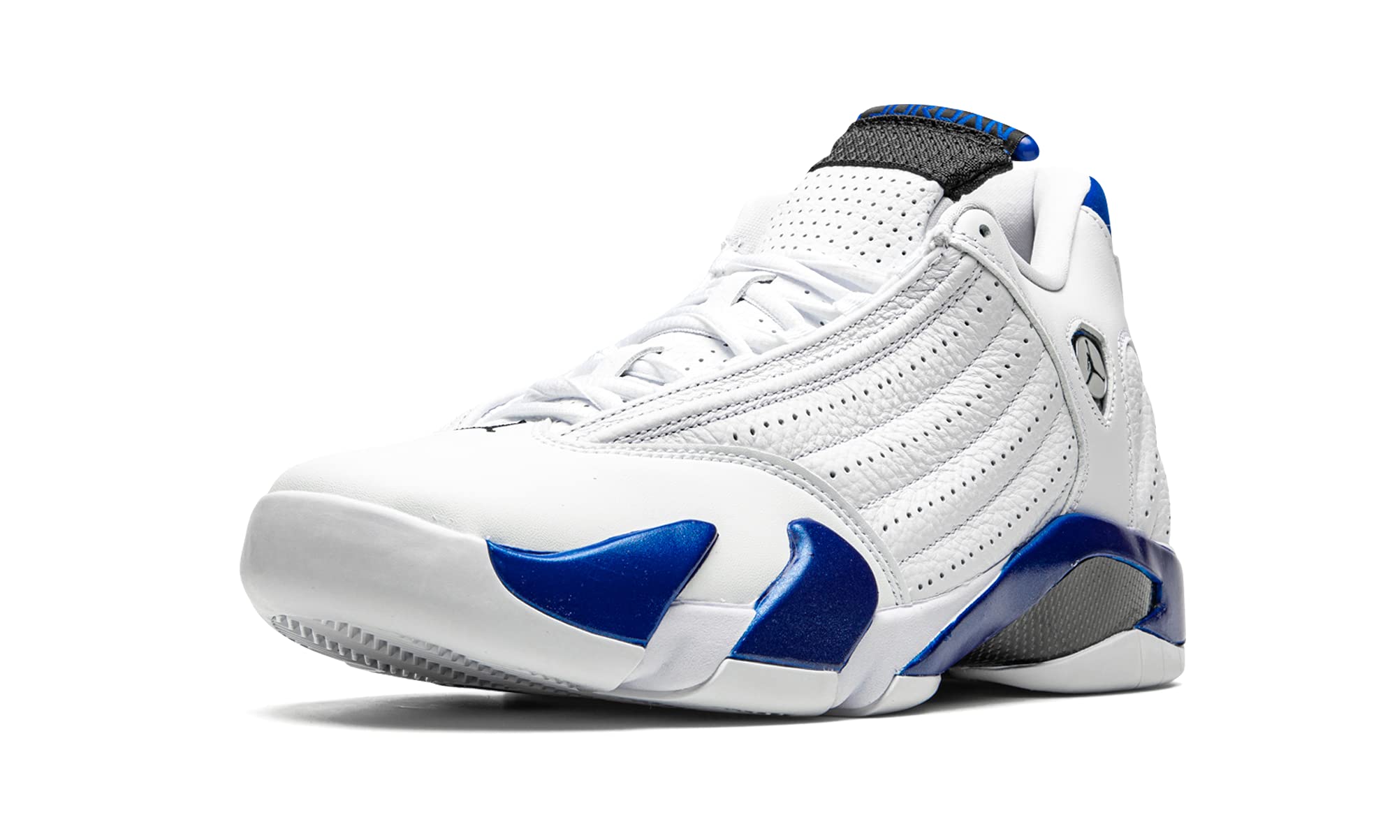Nike Air Jordan 14 Retro Men's Basketball Shoes - Hyper Royal/White (487471-104) | High-Performance Sneakers for Streetwear & Basketball Games