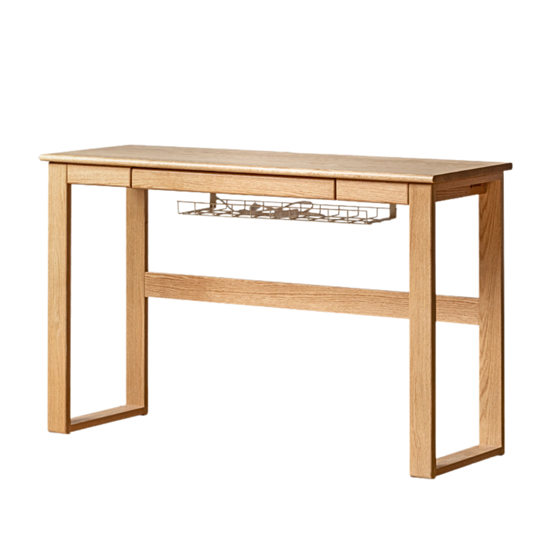 47.2x15.7x29.5 inch / 120x40x75 cm / Natural Wood Color / Oak telescopic desk