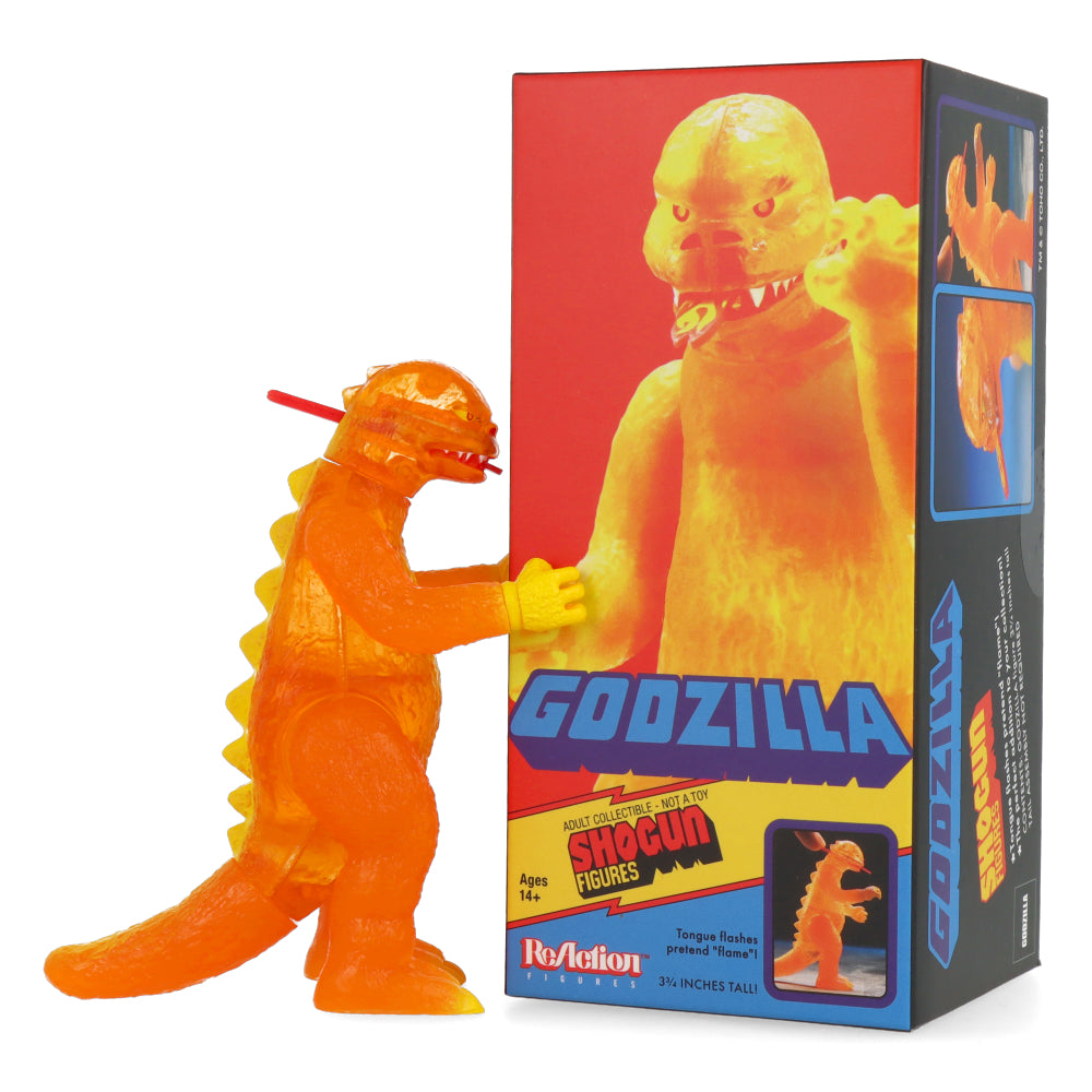 Godzilla Shogun ReAction Figure - Collectible 6-Inch Vinyl Toy for Fans & Collectors - Perfect for Display, Gifts, and Anime Conventions