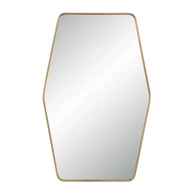 Stylish Mocha Full-Length Mirror with Adjustable Tilt - Perfect for Bedroom, Living Room, and Dressing Area
