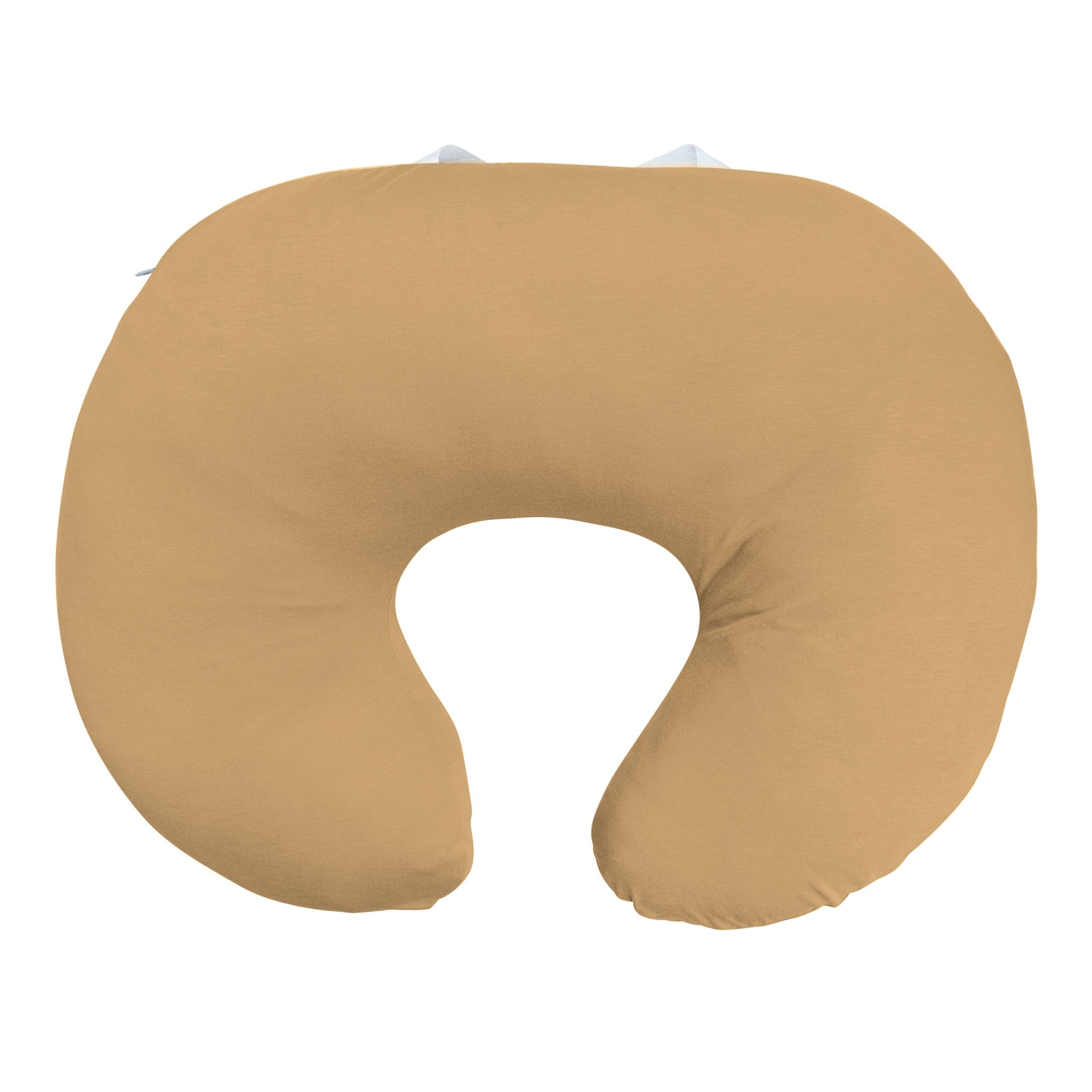 Organic Bamboo Nursing Pillow for Breastfeeding - Honey Color - Soft & Supportive for New Moms & Babies - Perfect for Nursing, Bottle Feeding & Tummy Time