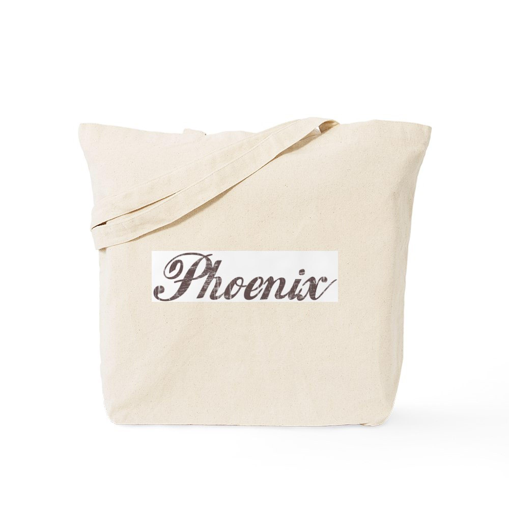 Vintage Phoenix Canvas Tote Bag - Eco-Friendly Reusable Shopping Bag for Groceries, Beach & Everyday Use