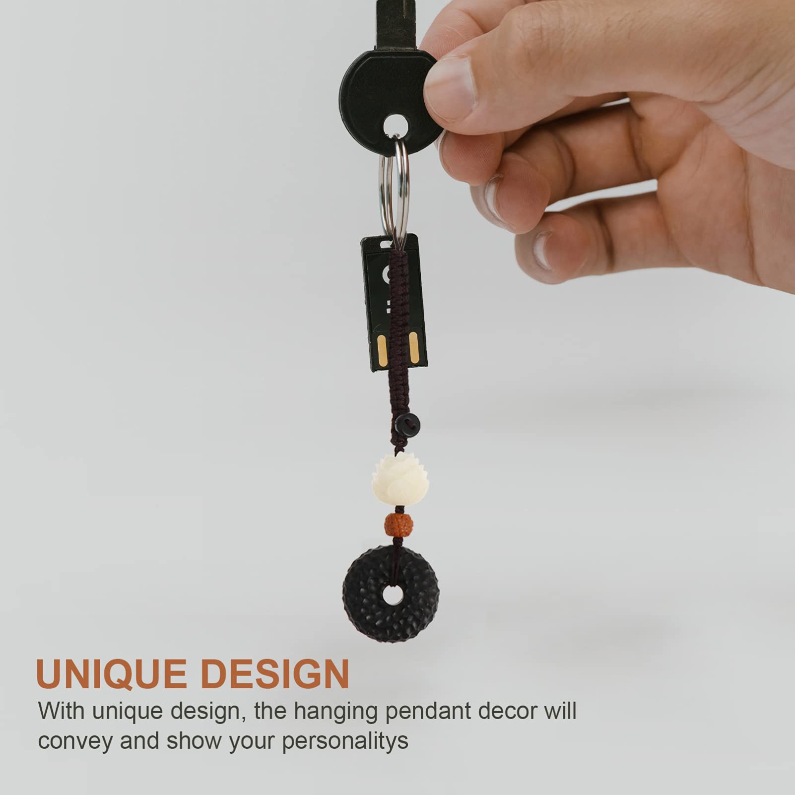 Hemobllo Creative Phone Lanyard - Adjustable Wrist Strap & Pendant for Smartphones - Perfect for Hands-Free Use While Shopping, Traveling, or Working