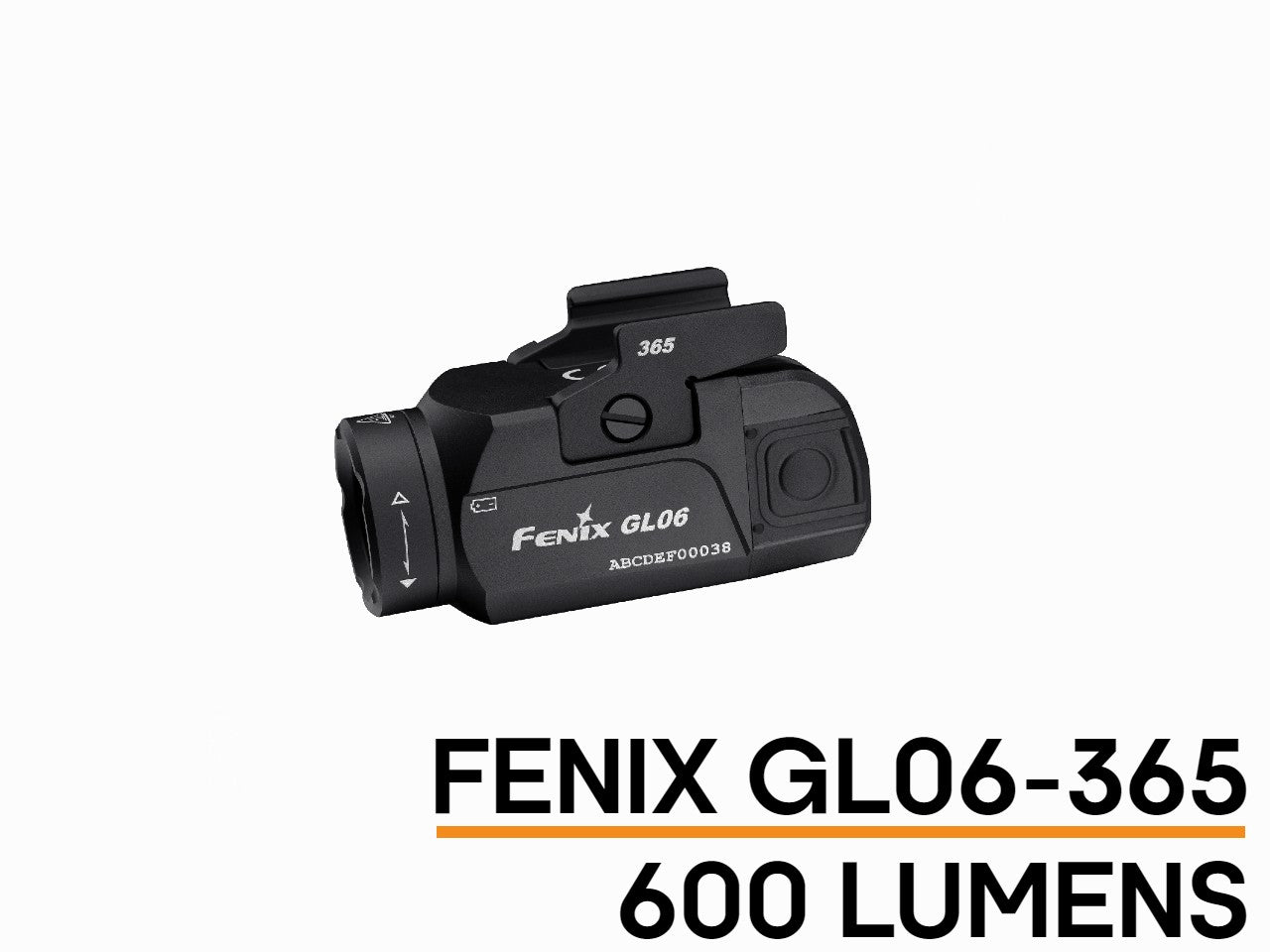 Fenix GL06 Compact Tactical LED Flashlight for Pistols - Open Box - Ideal for Home Defense, Hunting & Outdoor Adventures