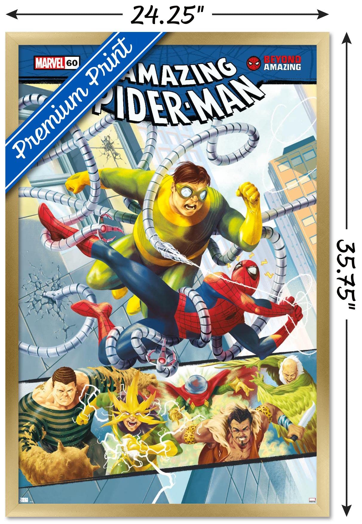 Marvel Comics Spider-Man: Beyond Amazing - Sinister Six Cover Wall Poster 34
