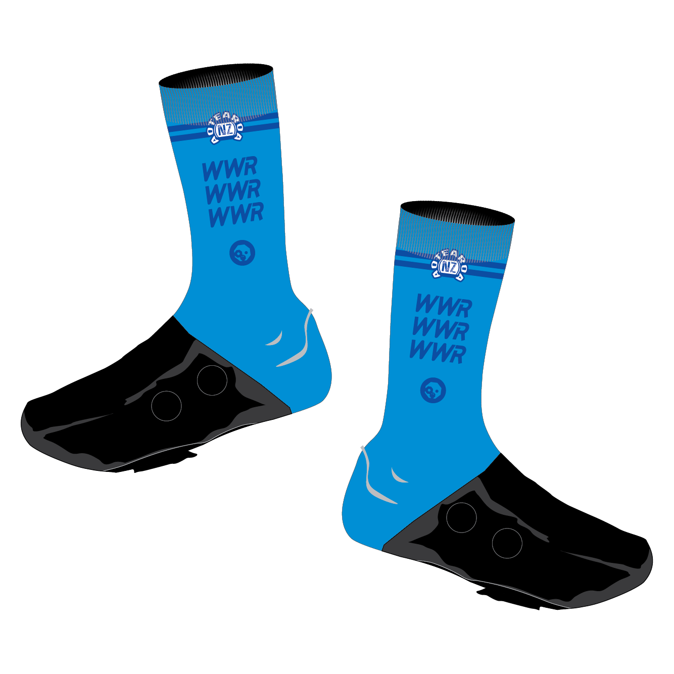 Aero Overshoes - Waterproof Cycling Shoe Covers for Men & Women - Windproof & Reflective for Safety - Perfect for Road Biking, Commuting & Winter Cycling