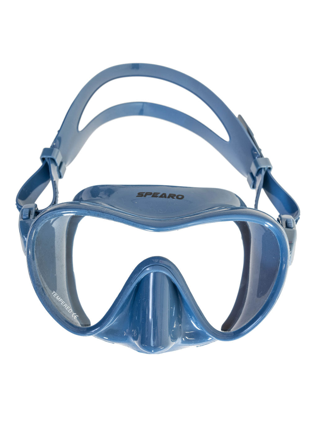 Spearo Mackie Single Lens Freediving Mask for Scuba Diving & Snorkeling - Comfortable Anti-Fog Swim Goggles for Underwater Fishing & Spearfishing