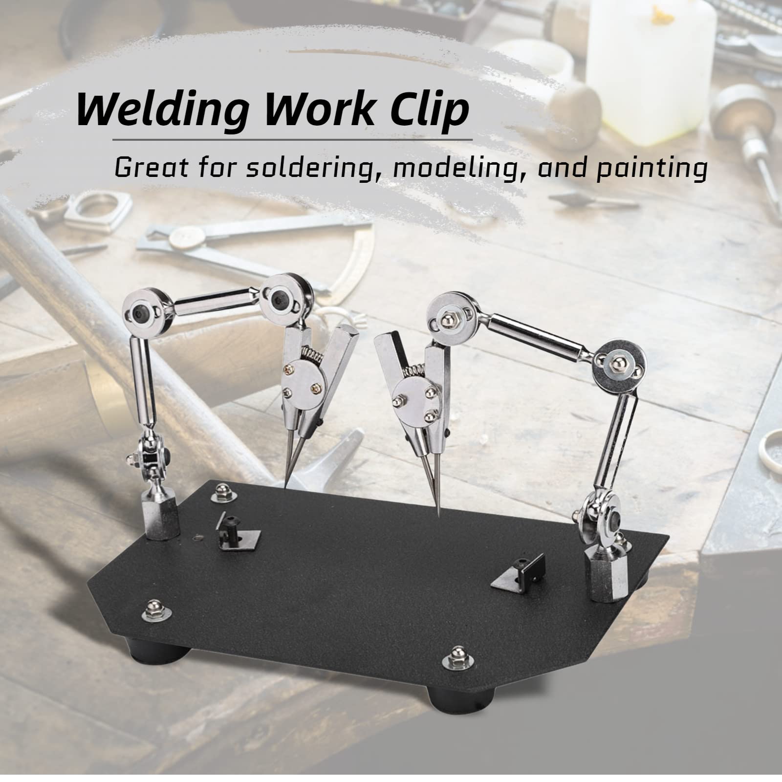 Welding Clamps Set - 3rd Hand Tool for Soldering, Jewelry & Modeling - Workshop & DIY Use