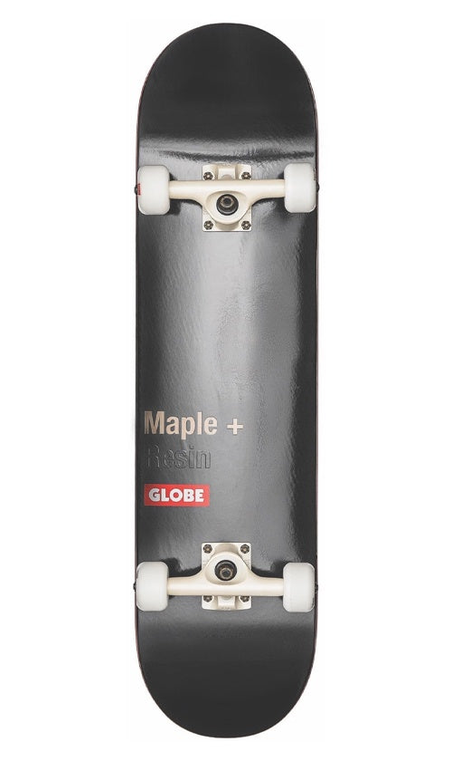 Globe G3 Bar Black Skateboard 8.0in - Professional Street Skateboard for Adults & Teens - Perfect for Commuting, Tricks & Urban Riding