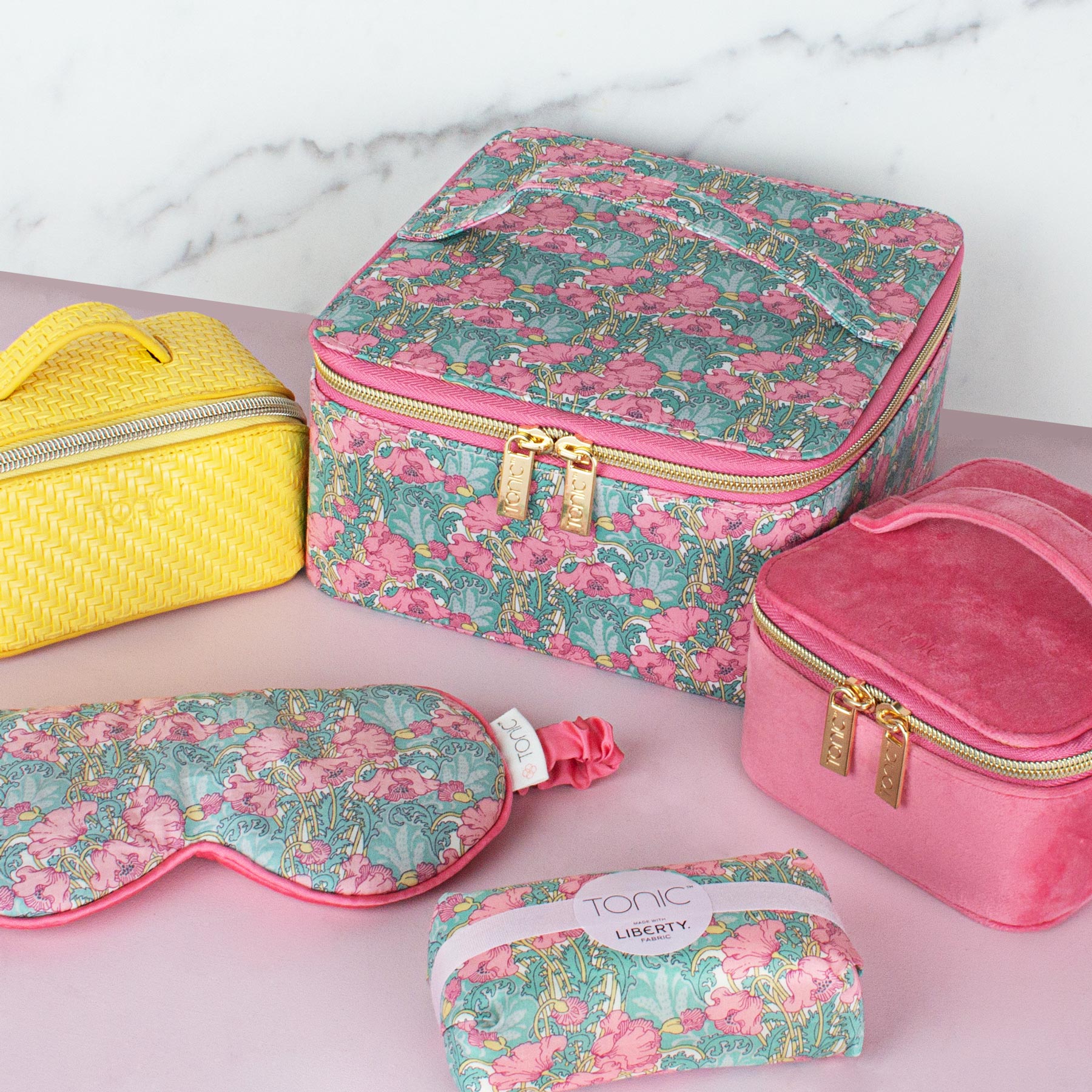Large Jewelry Cube Organizer - Liberty Clementina Style for Necklaces, Rings & Earrings - Perfect for Travel & Home Storage