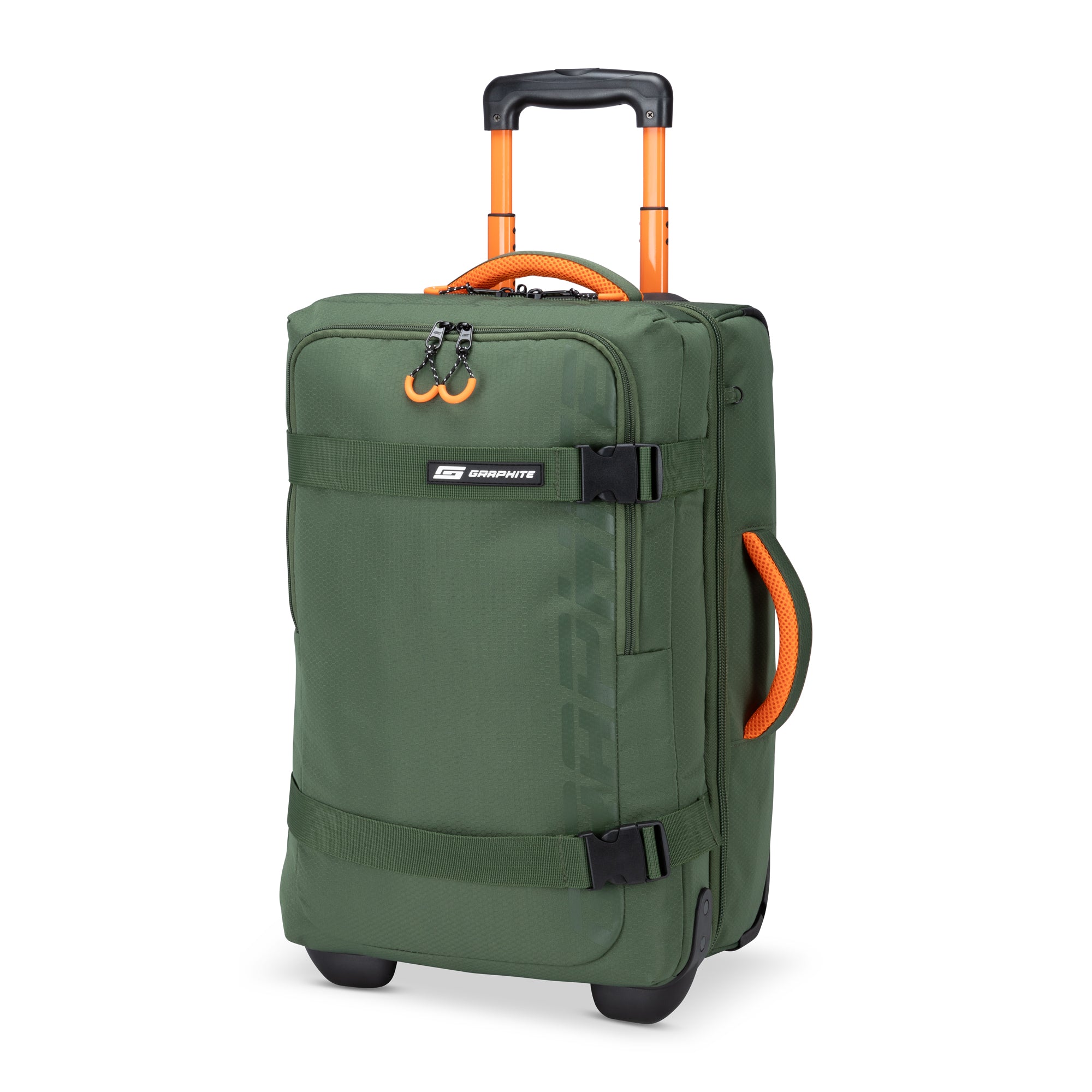 Graphite Metamorph Softside Carry On Luggage - Lightweight Expandable Suitcase with 360° Spinner Wheels for Air Travel, Business Trips & Weekend Getaways