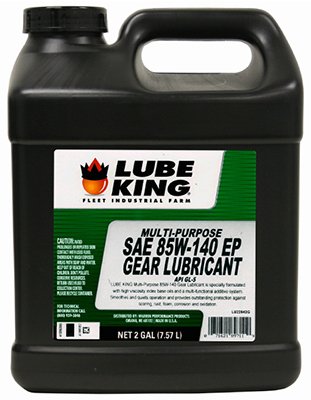 High Performance Gear Oil 85W140 - 2 Gallons for Heavy-Duty Vehicles & Industrial Machinery | Ideal for Trucks, Tractors & Off-Road Equipment