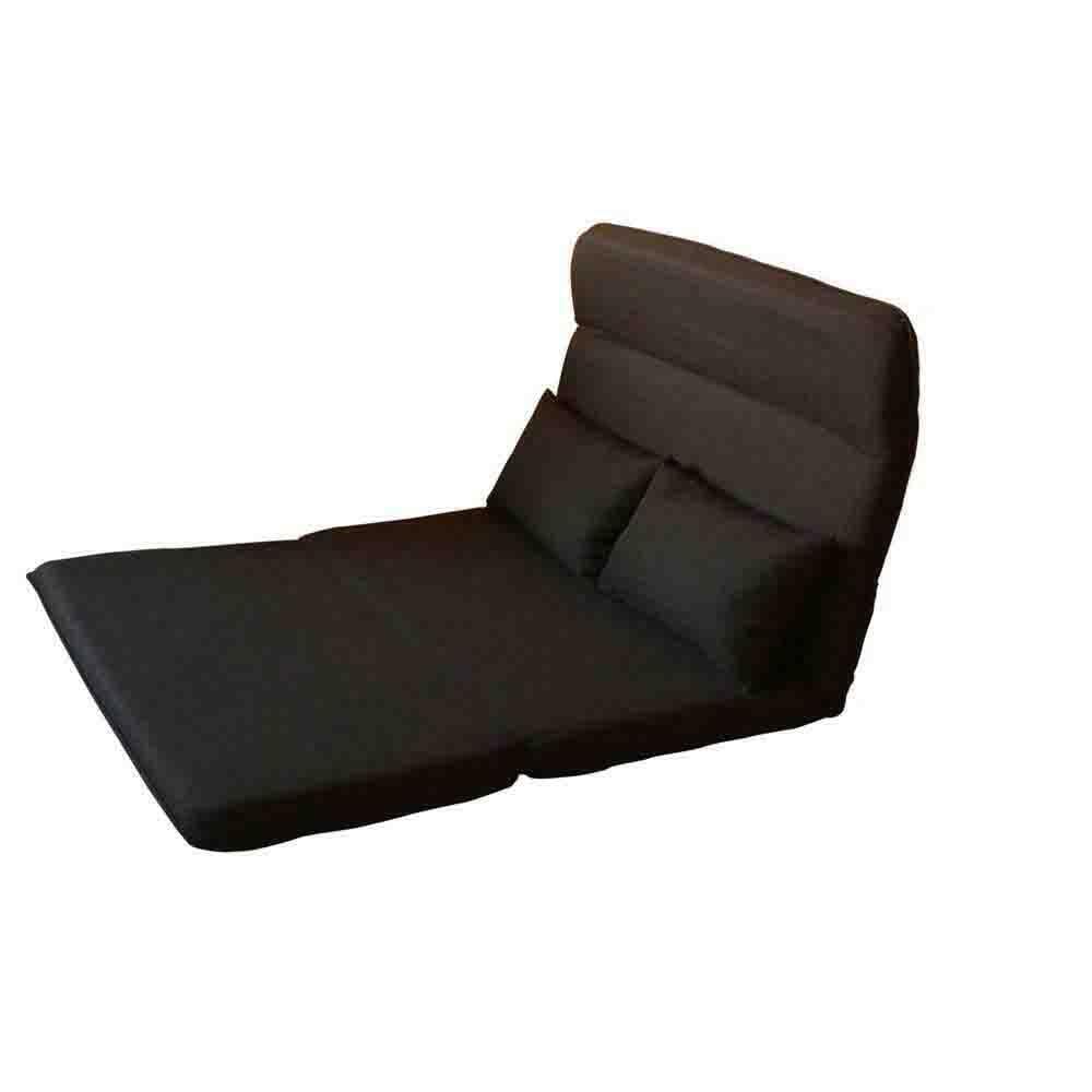 SensaitiN Foldable Sofa Bed - Convertible Floor Chair & Recliner with Pillow | Multi-Functional Sleeper Couch for Living Room, Bedroom & Small Spaces | Perfect for Guests, Lounging & Studio Apartments