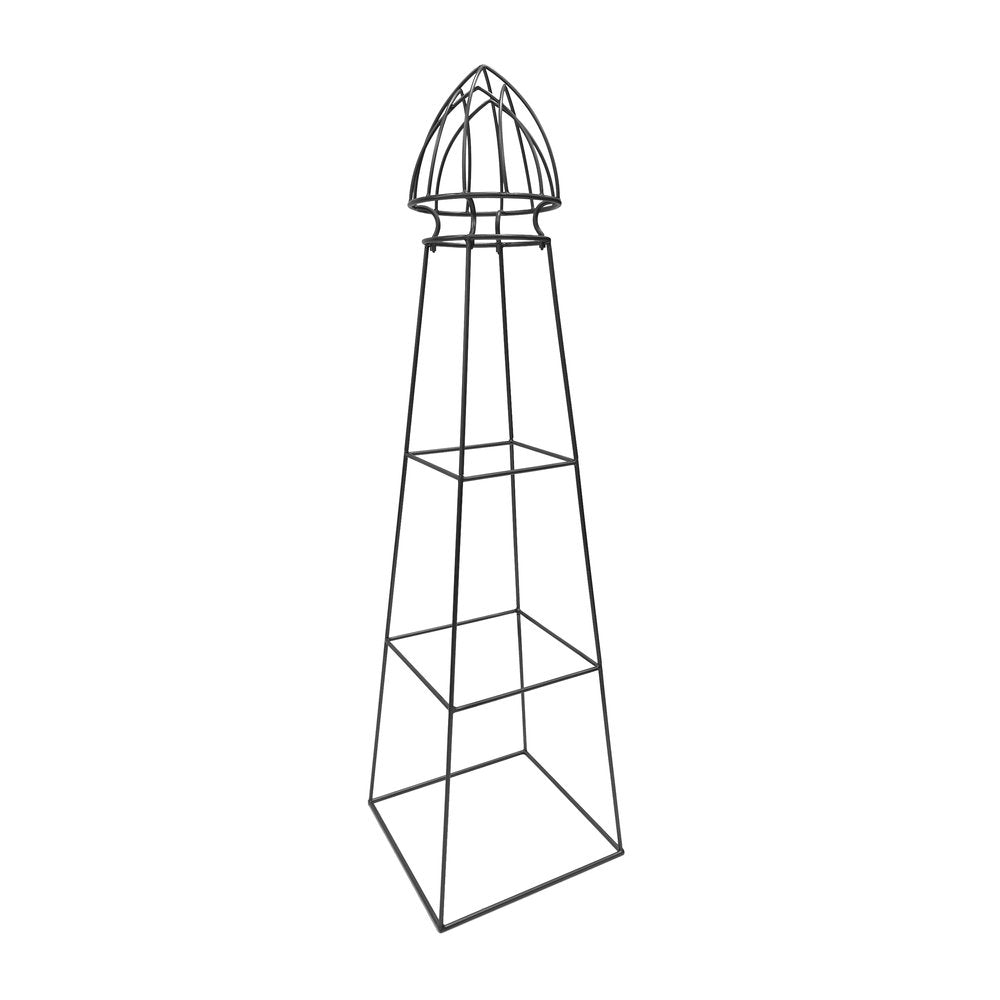 Achla Designs Minar Pylon - Elegant Garden Obelisk for Outdoor Decor | Perfect for Landscaping, Patio, and Backyard Accents