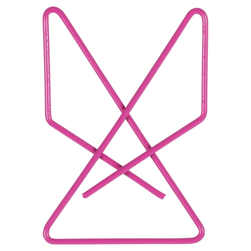 Colorful Butterfly Paper Clips - Pink Stationery Clamps for Office & School - 15 Pack - Perfect for Organizing Documents, Notebooks & Craft Projects