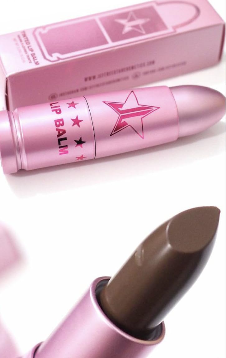 Jeffree Star Cosmetics Hydrating Tinted Lip Balm - Cowboy Kiss | Moisturizing & Nourishing Lip Care for Dry Lips | Perfect for Everyday Wear & Night Out Makeup