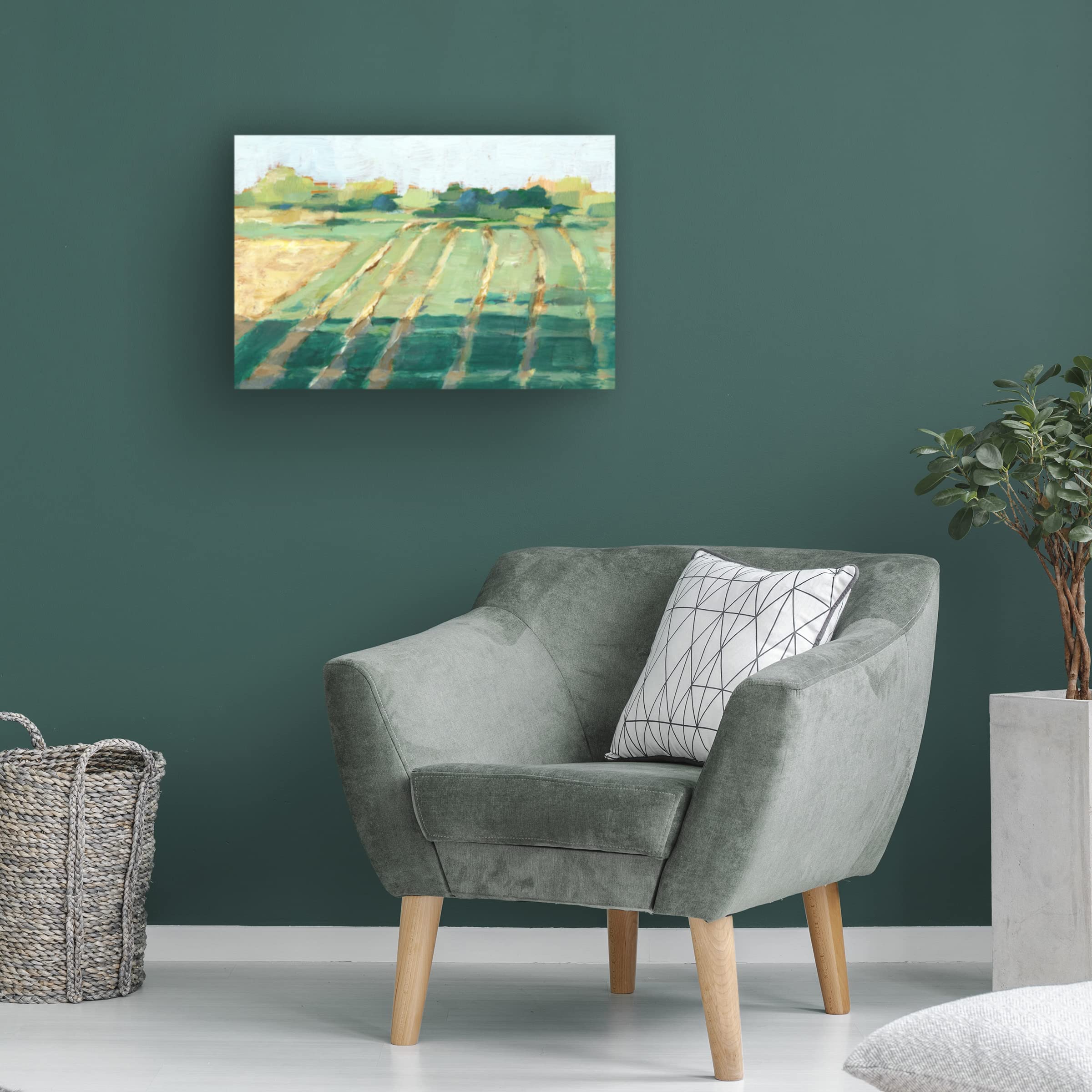 Trademark Fine Art 'Mid Summer Shadows II' by Ethan Harper - 16x24 Inch Canvas Wall Art - Perfect for Living Room, Bedroom & Office Decor