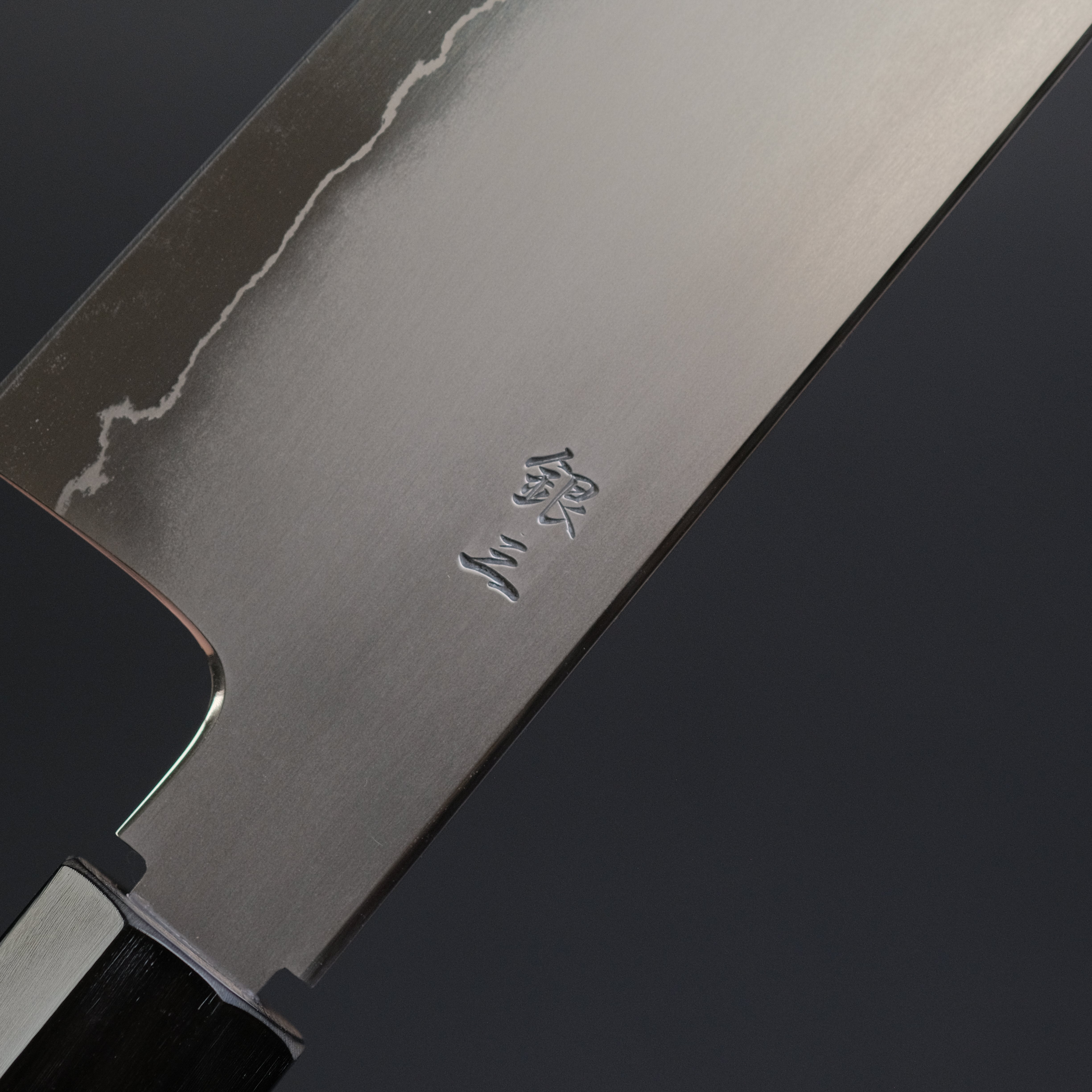 Premium Tetsujin Silver #3 Kasumi Kiritsuke Gyuto 210mm Japanese Chef Knife with Taihei Makassar Ebony Handle - Perfect for Sushi, Sashimi & Precision Cutting