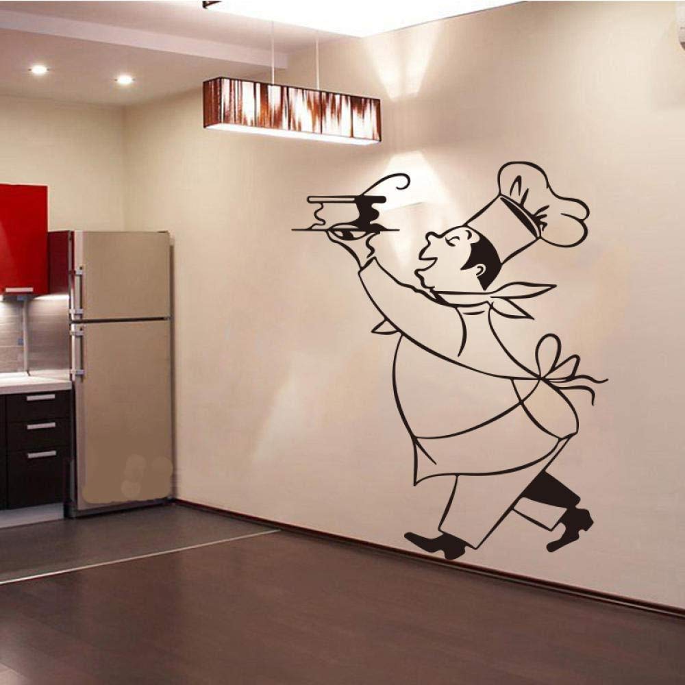 Chef Vinyl Wall Stickers - Kitchen Decor for Home & Restaurant