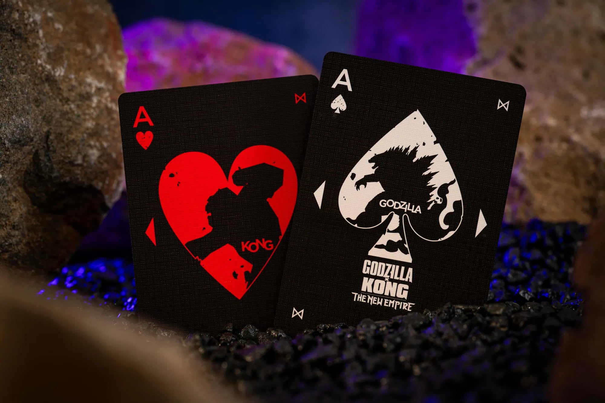 Premium Godzilla Playing Cards - Gold Gilded Deck for Collectors, Poker, Magic Tricks & Game Nights