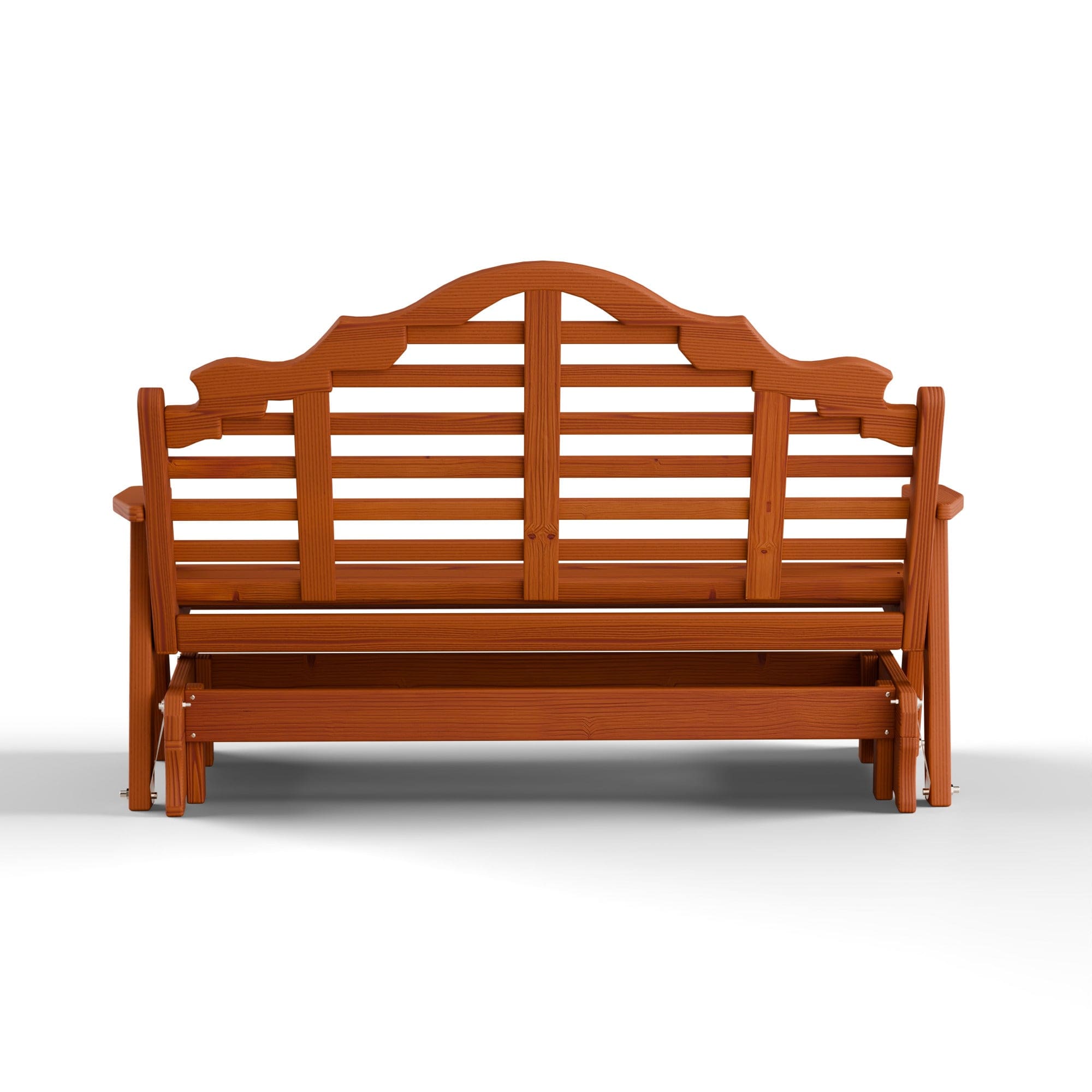 Keystone Amish Co. Milan Porch Glider - Handcrafted Wooden Outdoor Swing for Patio, Garden, and Deck - Relaxing Porch Swing with Weather-Resistant Finish - Perfect for Backyard, Front Porch, and Outdoor Lounging