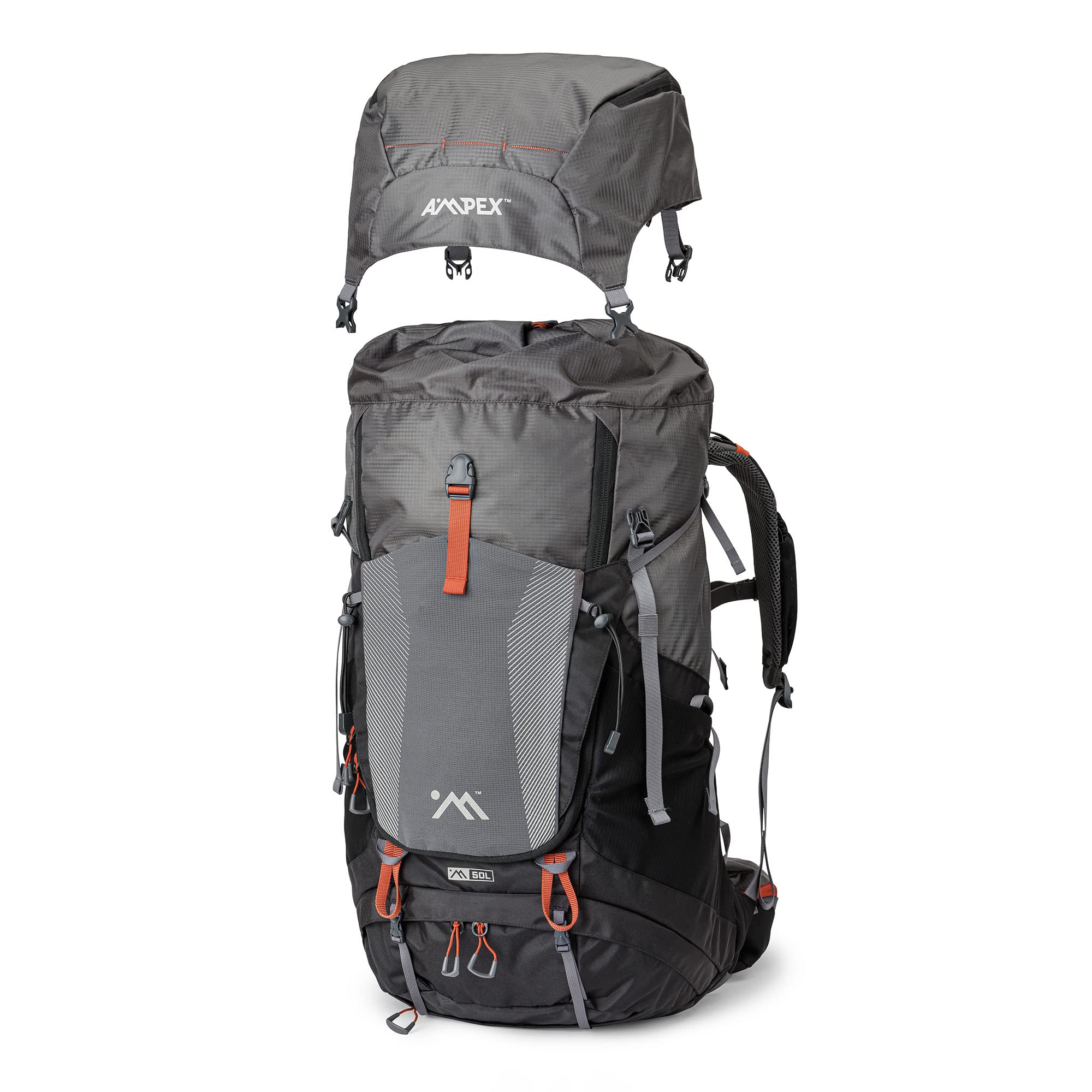 AMPEK Hiking Backpack 50L - Lightweight Camping Backpack for Men & Women, Durable Travel Backpack for Backpacking, Camping, Hunting & Outdoor Adventures | Perfect for Weekend Getaways & Wilderness Exploration