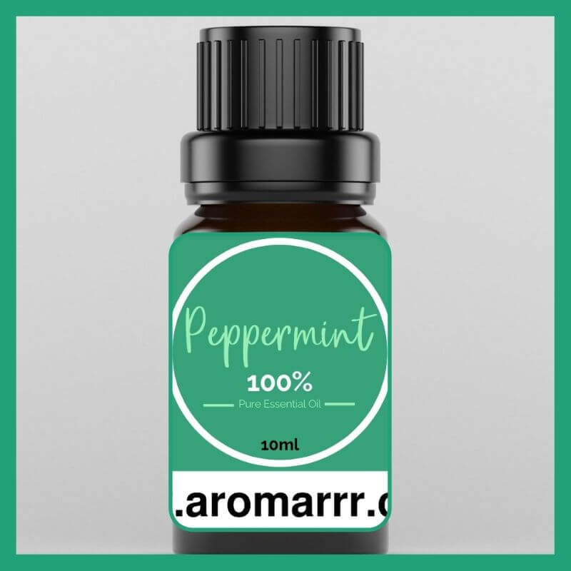 Pure Peppermint Essential Oil for Aromatherapy, Stress Relief & Headaches - 100% Natural Therapeutic Grade for Diffusers, Massage & DIY Skincare