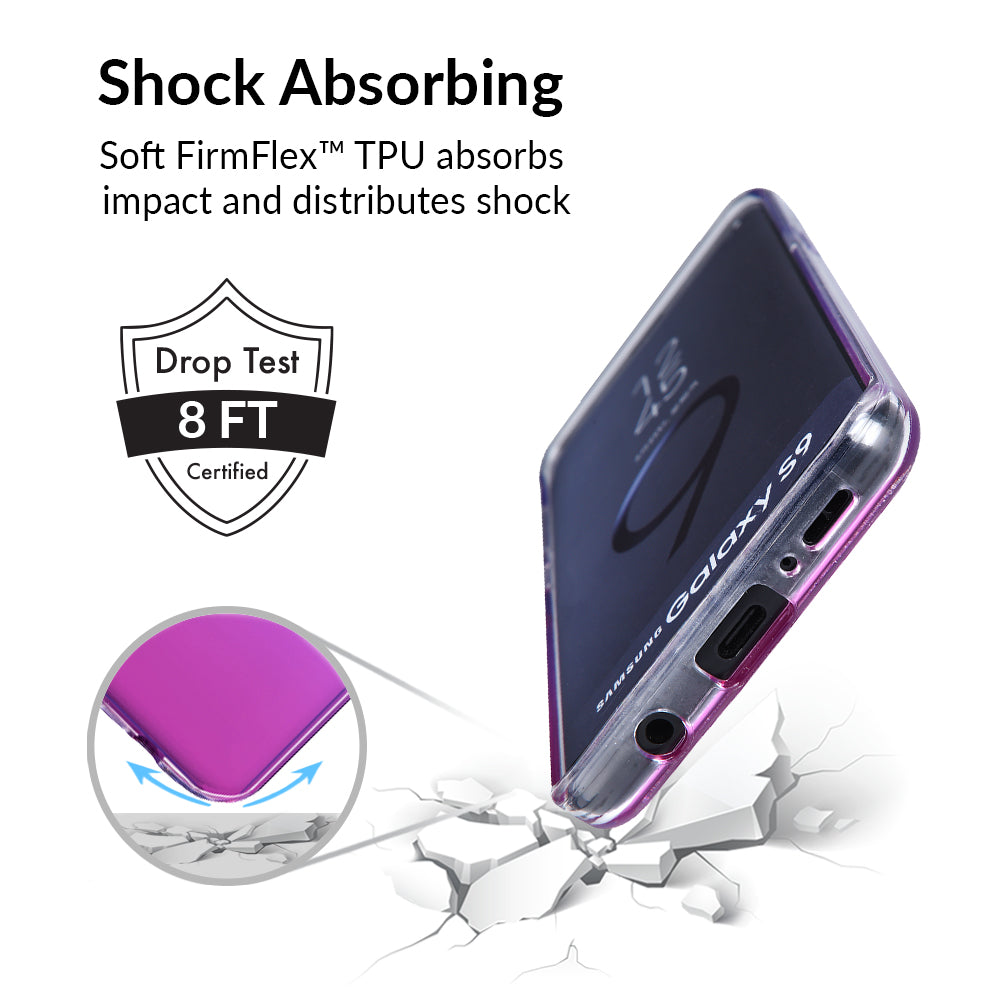 Violet Ombre Samsung Phone Case - Trendy Gradient Color Protective Cover for Samsung Galaxy S21/S20/Note 20 - Perfect for Everyday Use, Travel & Fashion Accessories