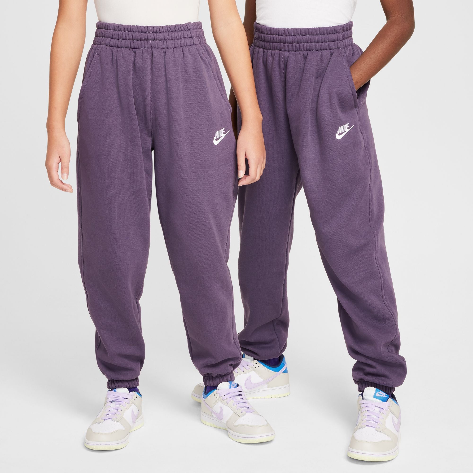 Girls' Nike Youth Club Fleece Pants - Soft & Comfortable Joggers for Kids, Girls' Athletic Lounge Pants for School, Play & Everyday Wear