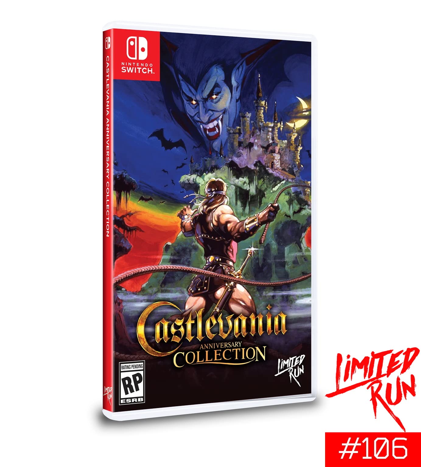 Castlevania Anniversary Collection - Limited Edition #106 for Nintendo Switch - Perfect for Retro Gaming Fans & Collectors