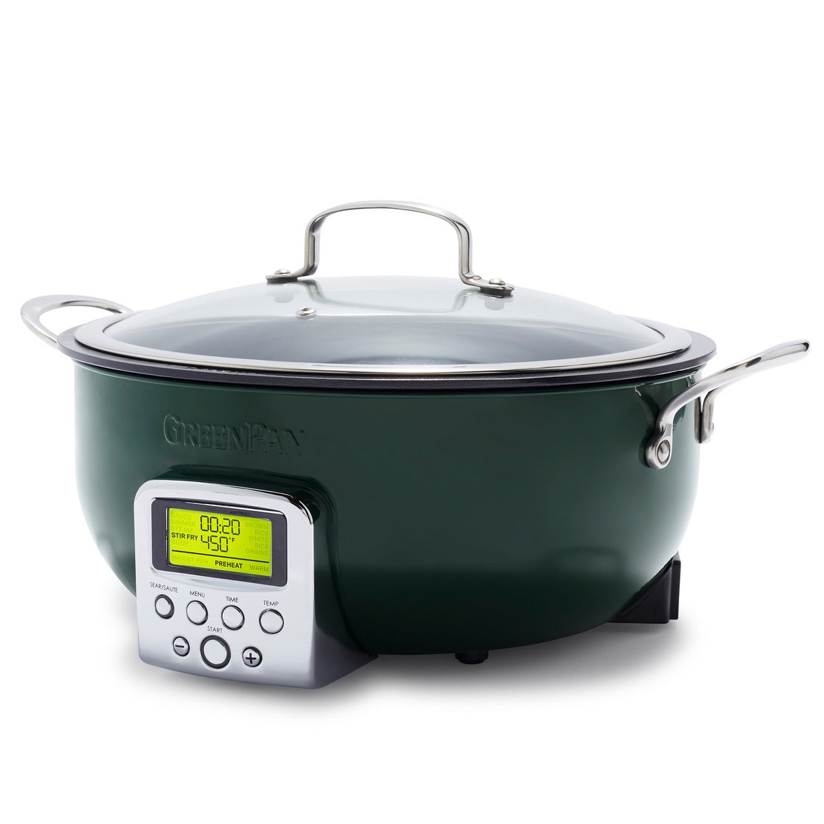 Multifunctional Deep Electric Skillet with Adjustable Temperature - Perfect for Frying, Sautéing & Slow Cooking - Ideal for Home Kitchens & Outdoor Camping