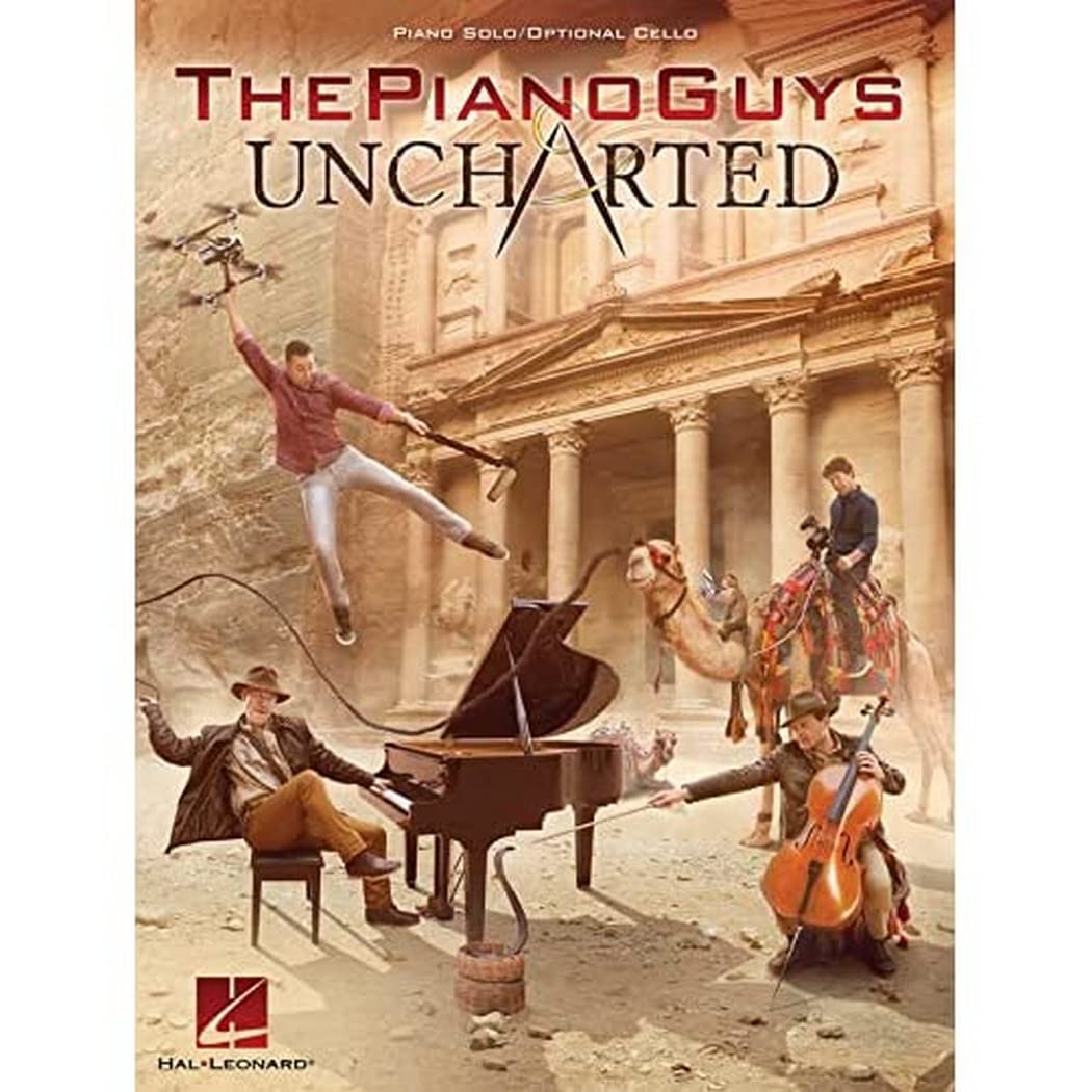 The Piano Guys - Uncharted: Piano Solo Sheet Music with Optional Cello Arrangement - Perfect for Classical Music Lovers & Home Performances