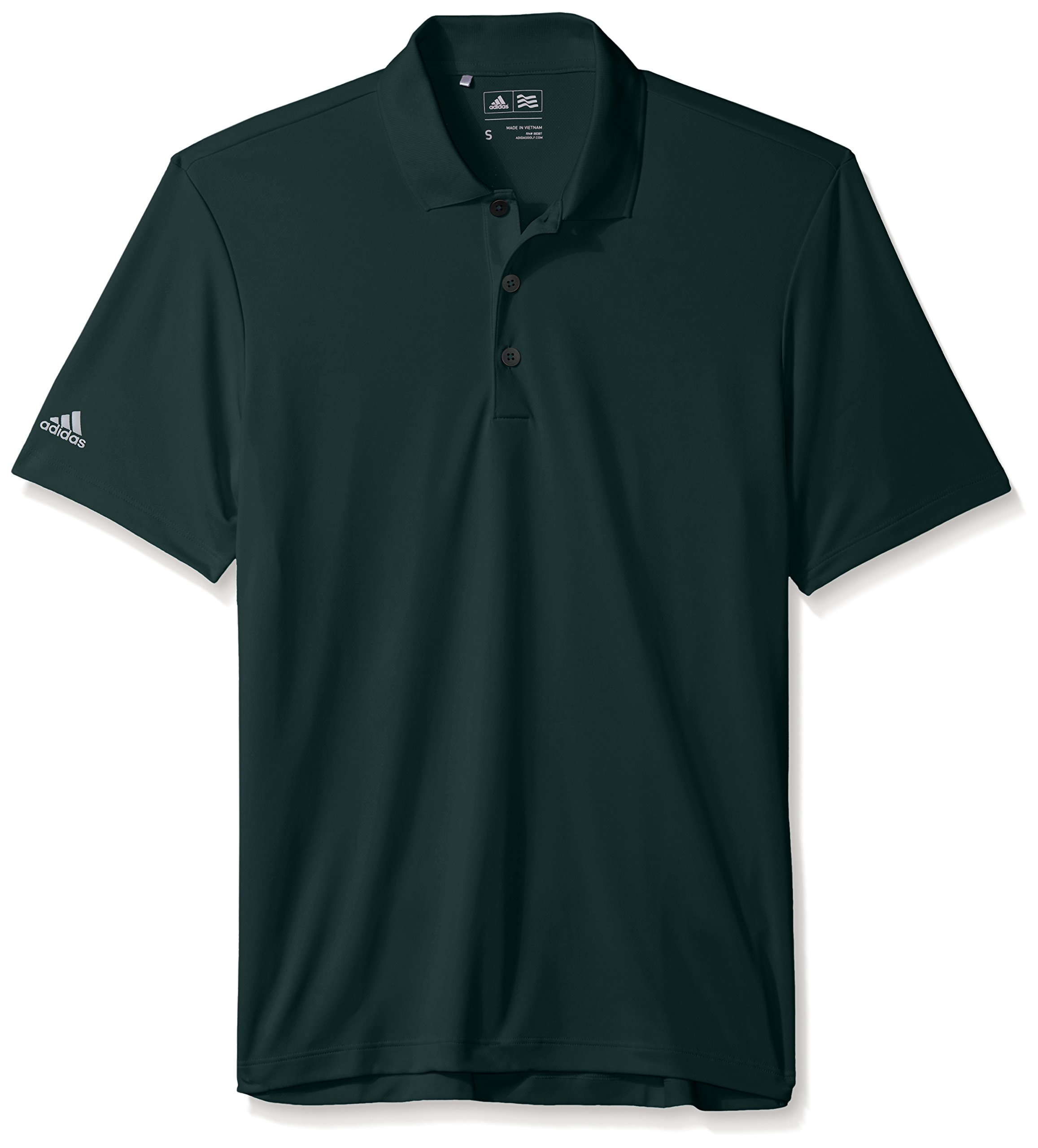 Adidas Golf Men's Performance Polo Shirt - Moisture-Wicking & UV Protection - Perfect for Golf Courses & Casual Wear