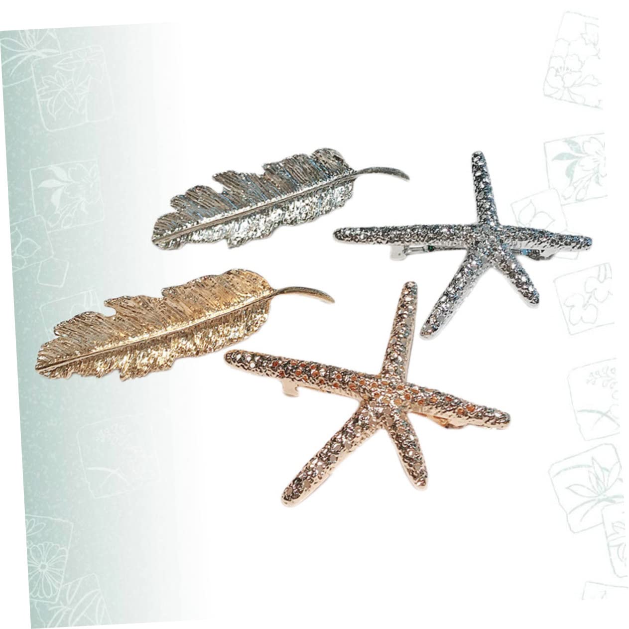 FOMIYES Hair Clips for Women - Alloy Sectioning Hair Pins for Girls & Women - Perfect for Styling, Braiding, and Salon Use
