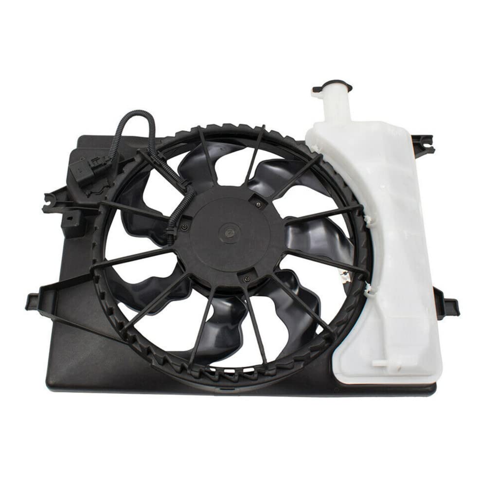 Kia Forte & Forte5 Engine Cooling Fan Assembly 2015-2018 | OEM 253803X500 & HY3115152 Replacement | Perfect for Overheating Prevention & Summer Driving
