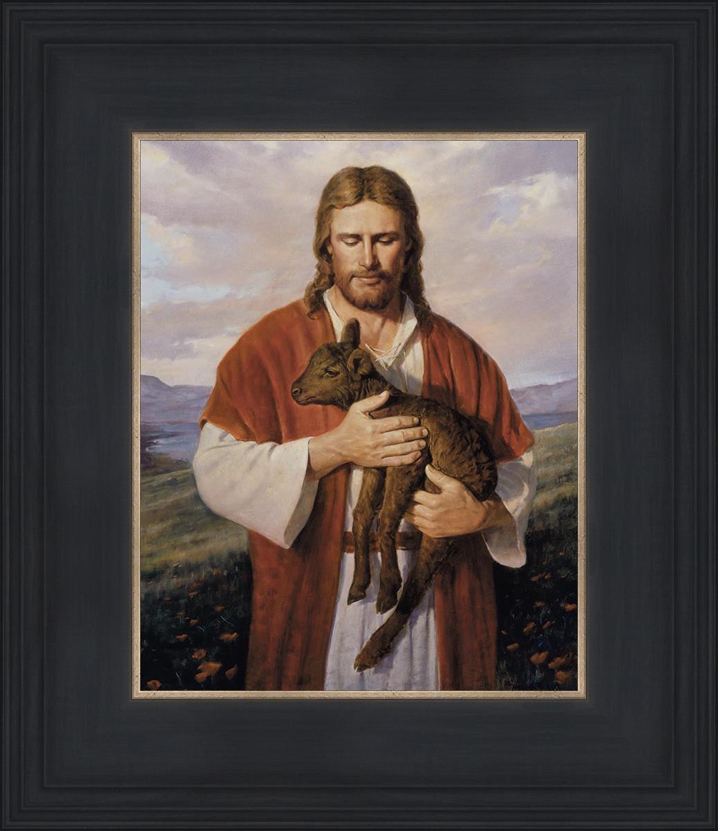 Black Lamb by Del Parson - Premium Wall Art for Home & Office Decor - Perfect for Living Rooms, Bedrooms, and Gifts