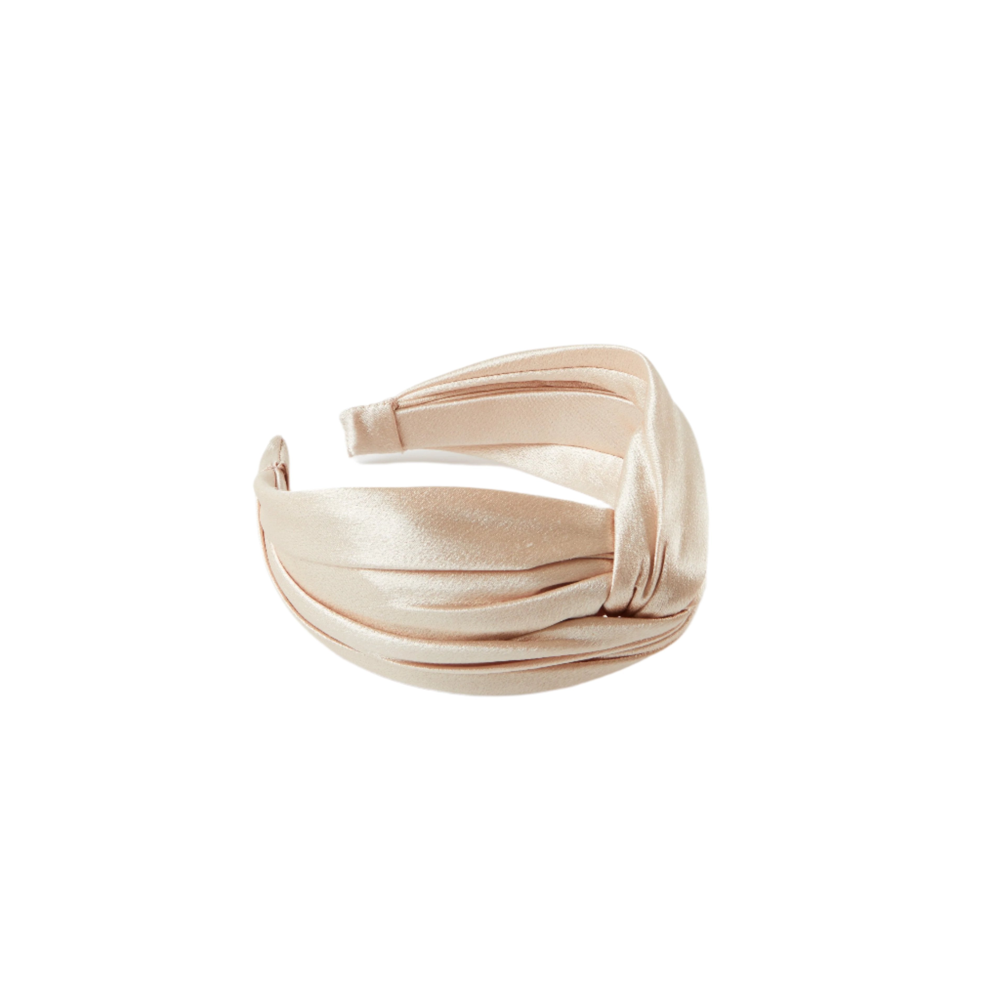 Trish Shiny Satin Headband for Women - Elegant Hair Accessory for Parties, Weddings & Everyday Wear