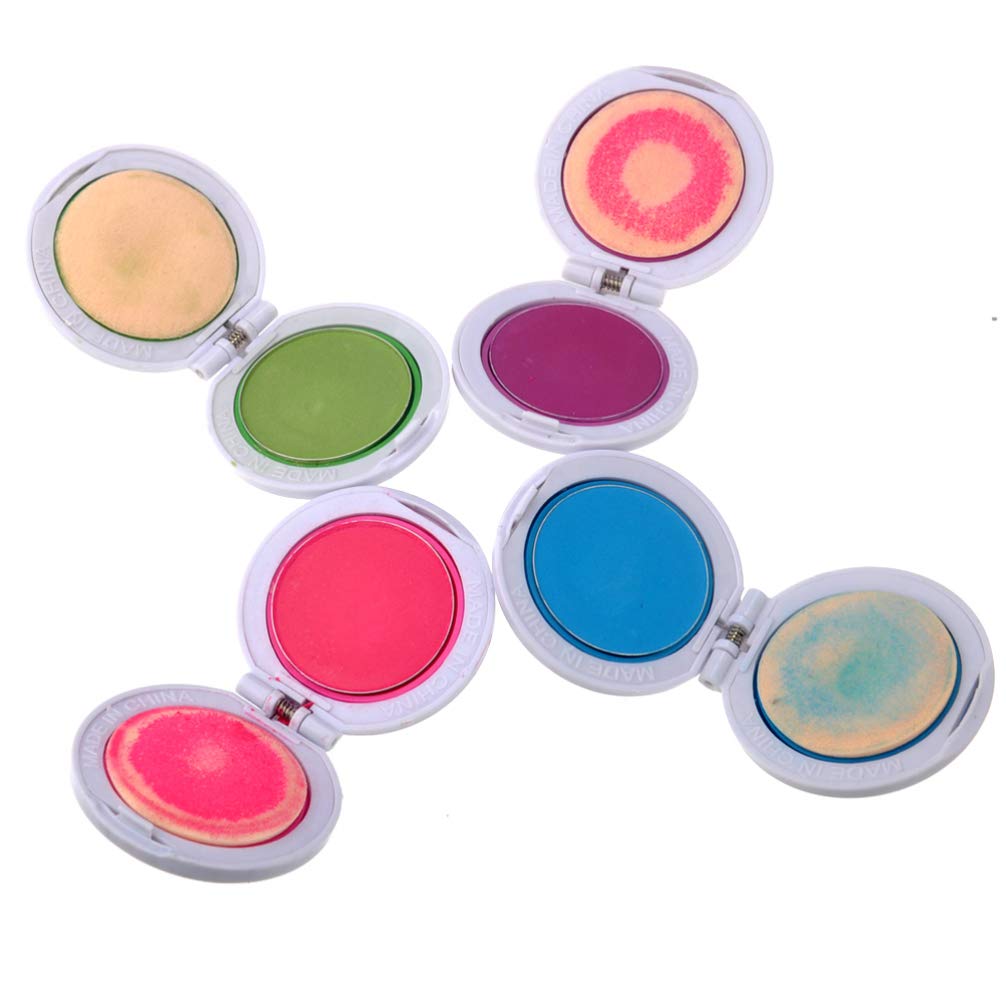 Lurrose 4 Colors Temporary Hair Chalk Set - Washable & Non-Toxic Hair Dye for Kids, DIY Styling, Birthday Parties & Cosplay - Fun Creative Hair Color Toy for Girls & Boys