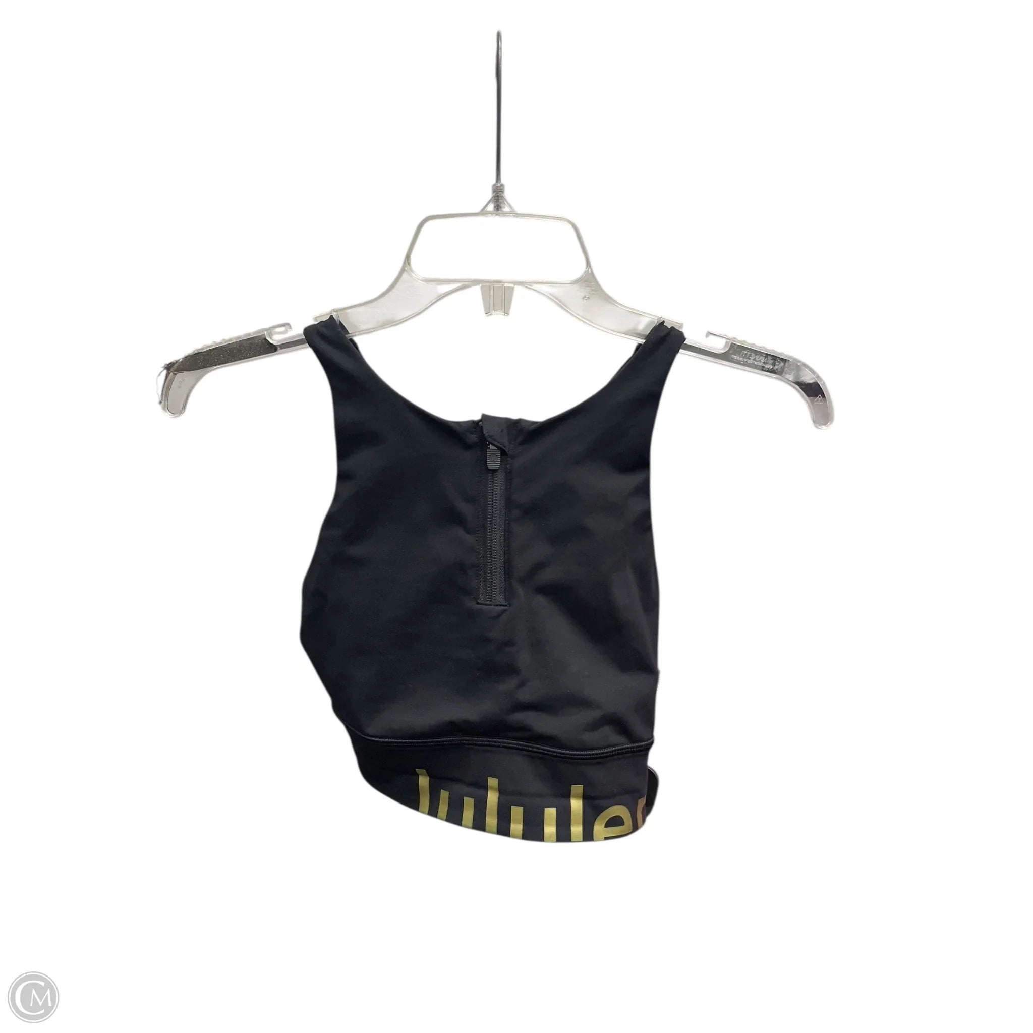 Lululemon Black Athletic Sports Bra Size 6 - High Support Workout Bra for Running, Yoga & Gym